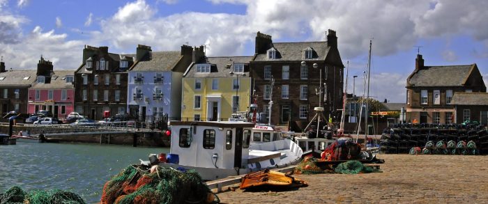 Arbroath visitscotland lighthouse oldest lam 1800s surviving kenny britain bell